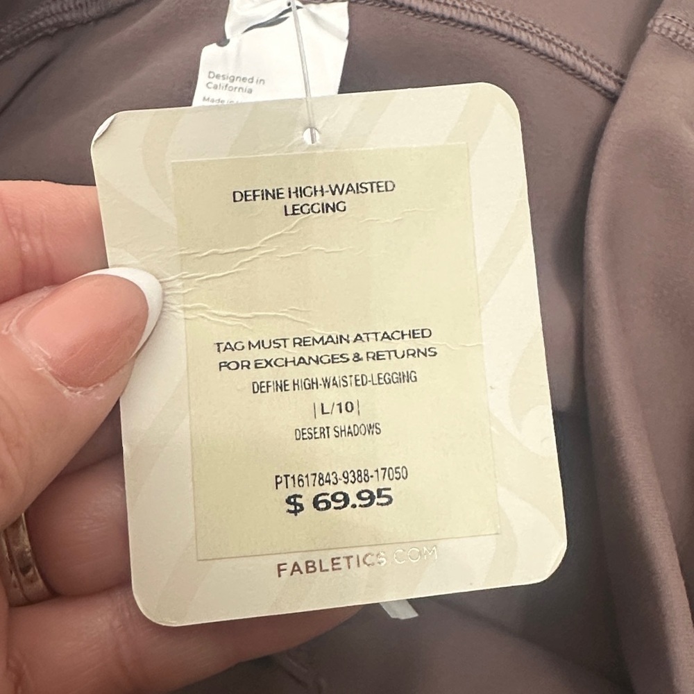 Fabletics Define High Waisted legging color is de… - image 9